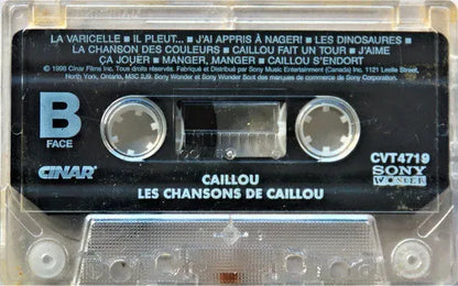 Caillou (3) : Les Chansons De Caillou (Cass, Album)