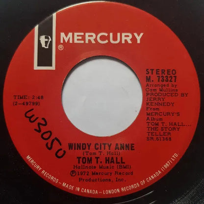 Tom T. Hall : More About John Henry (7", Single)