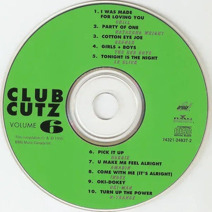 Various : Club Cutz Volume 6 (CD, Comp)