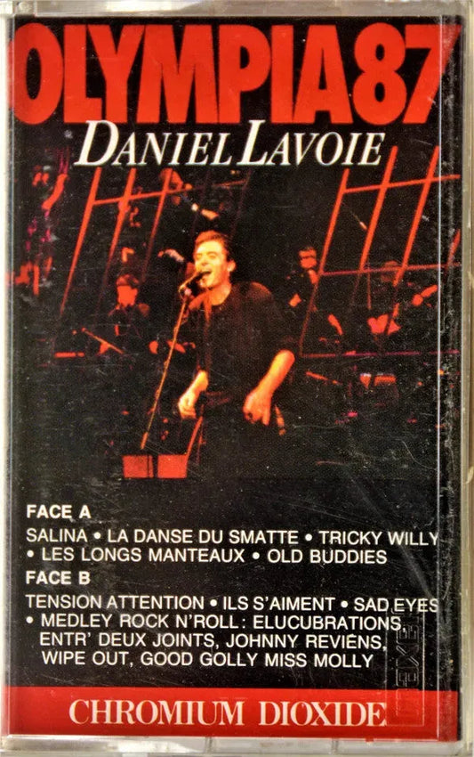 Daniel Lavoie : Olympia 87 (Cass, Album, Club, CrO)