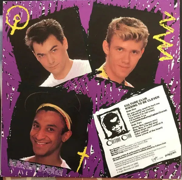 Culture Club : Kissing To Be Clever (LP, Album)