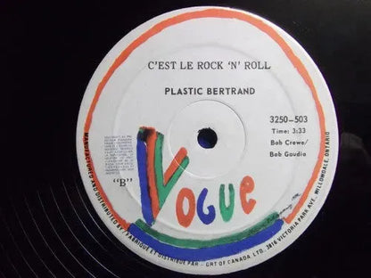 Plastic Bertrand : Tout Petit La Planète (12")