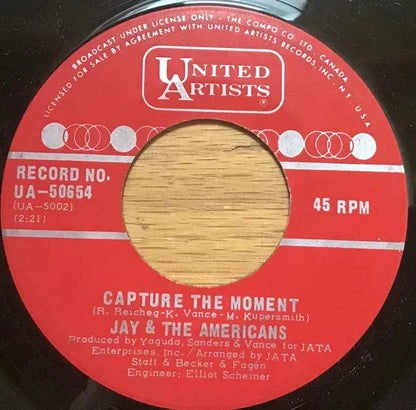 Jay & The Americans : Capture The Moment (7", Single)