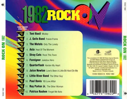 Various : Rock On 1982 (CD, Comp)