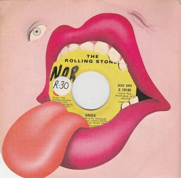 The Rolling Stones : Angie (7", Single)