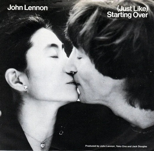 John Lennon : (Just Like) Starting Over (7", Single)