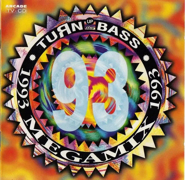 Various : Turn Up The Bass Megamix 1993 (CD, Mixed)