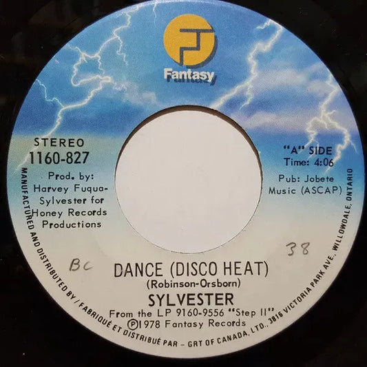 Sylvester : Dance (Disco Heat) (7", Single)