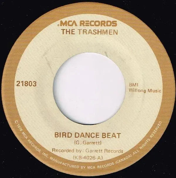 The Trashmen : Surfin' Bird / Bird Dance Beat (7", RE, Bro)