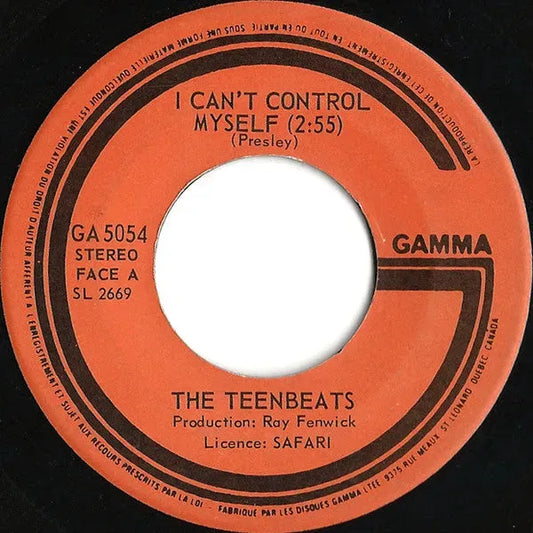 Teenbeats : I Can't Control Myself (7")