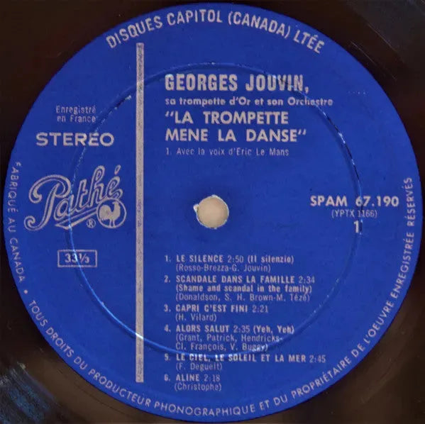 Georges Jouvin : La Trompette Mène La Danse (LP)