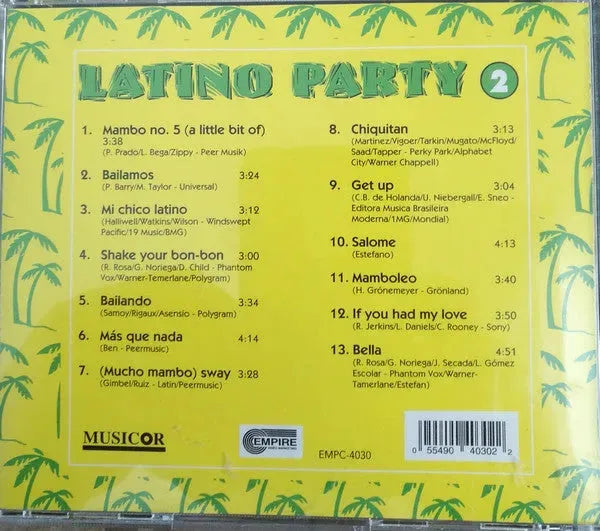 Unknown Artist : Latino party 2 (CD, Comp)