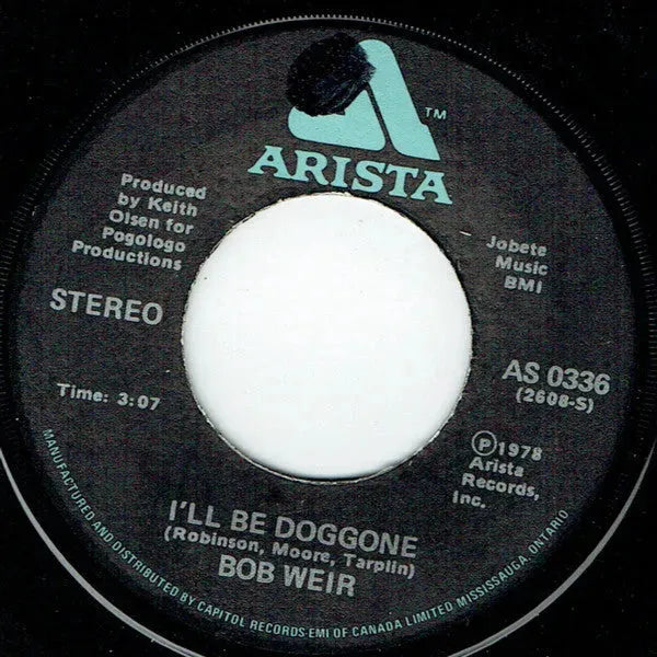 Bob Weir : I'll Be Doggone (7", Single)