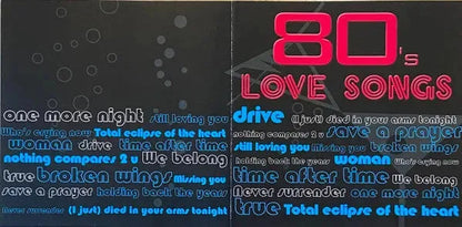 Various : 80's Love Songs (CD, Comp)