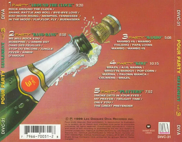 Various : Pour Party Seulement Vol.3 (CD, Album)