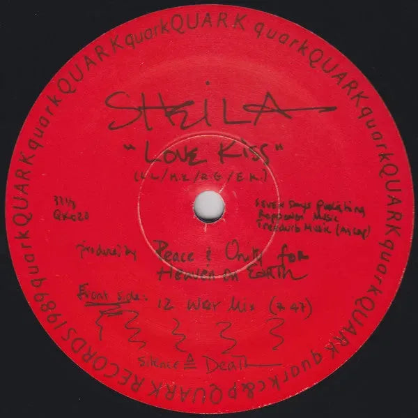 Sheila : Love Kiss (12")