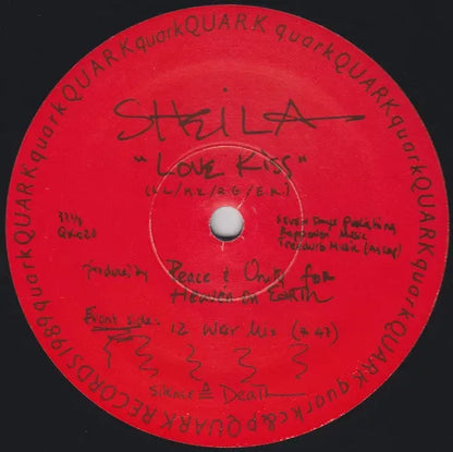 Sheila : Love Kiss (12")