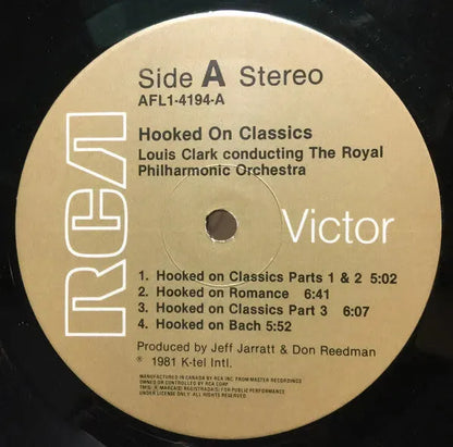 Louis Clark Conducting Royal Philharmonic Orchestra : Hooked On Classics (LP, Album)