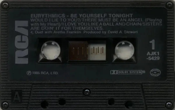 Eurythmics : Be Yourself Tonight (Cass, Album)