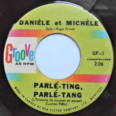 Danièle Et Michèle : Parlé-Ting, Parlé-Tang (7")