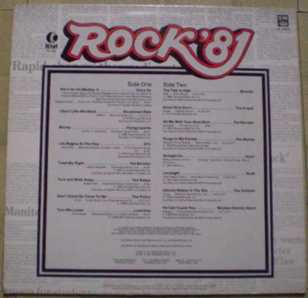 Various : Rock '81 (LP, Comp)