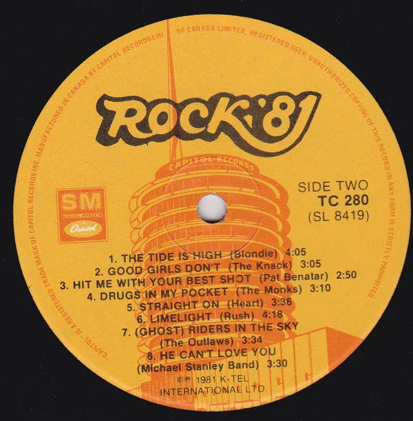 Various : Rock '81 (LP, Comp)