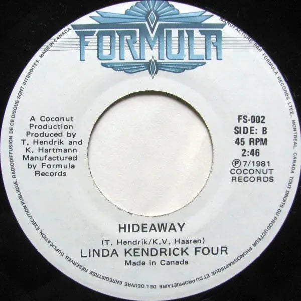 Linda Kendrick Four : Stupid Cupid / Hideaway (7", Single)