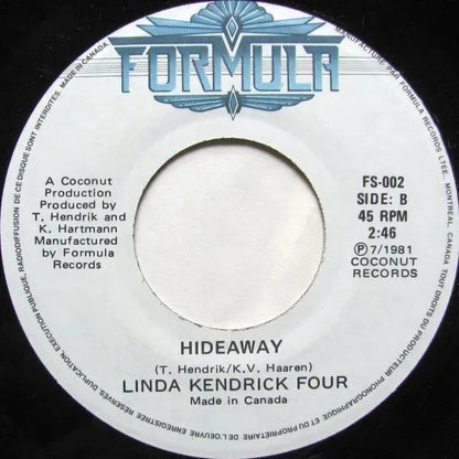 Linda Kendrick Four : Stupid Cupid / Hideaway (7", Single)