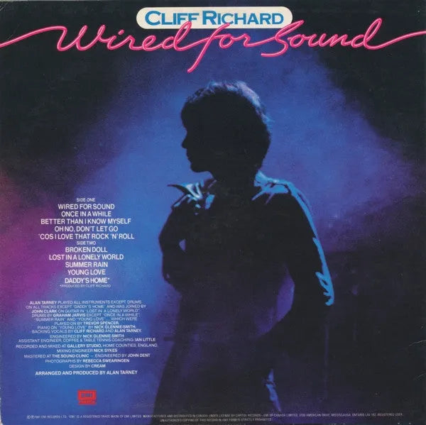 Cliff Richard : Wired For Sound (LP, Album)