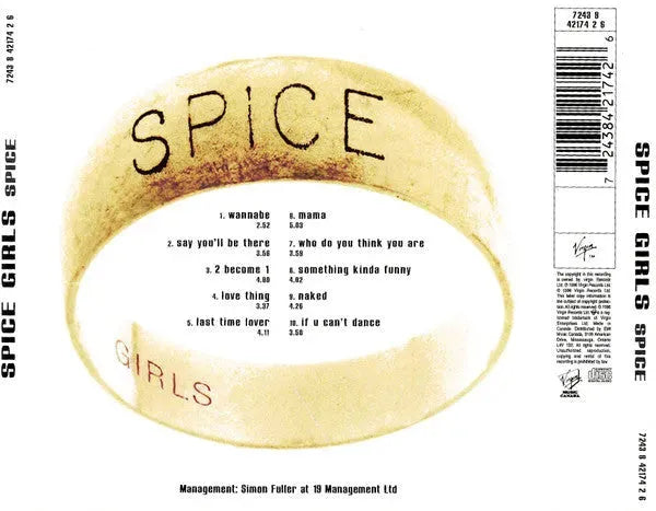 Spice Girls : Spice (CD, Album)