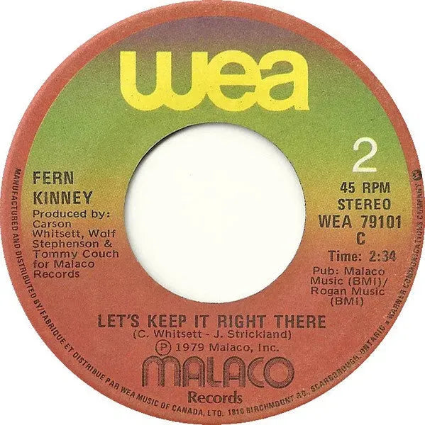 Fern Kinney : Groove Me (7", Single)