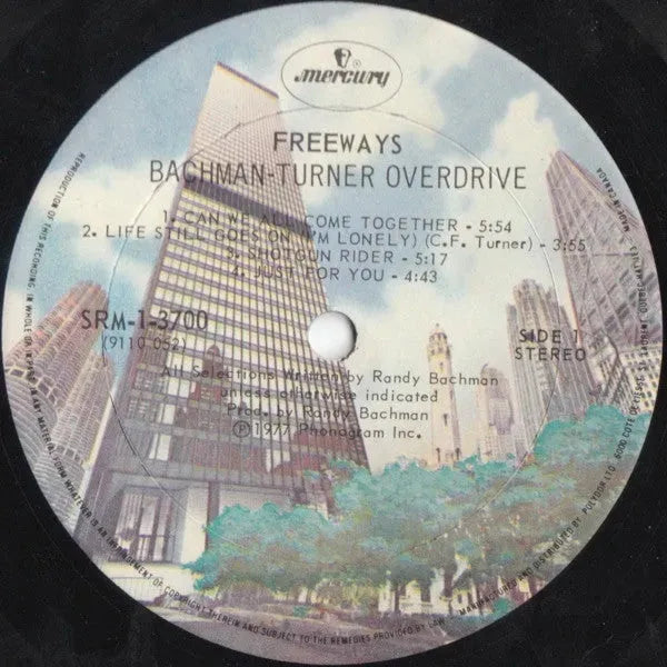 Bachman-Turner Overdrive : Freeways (LP, Album)