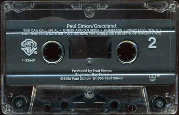 Paul Simon : Graceland (Cass, Album)