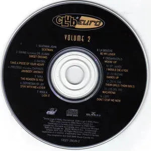 Various : Club Euro - Volume 2 (CD, Comp)