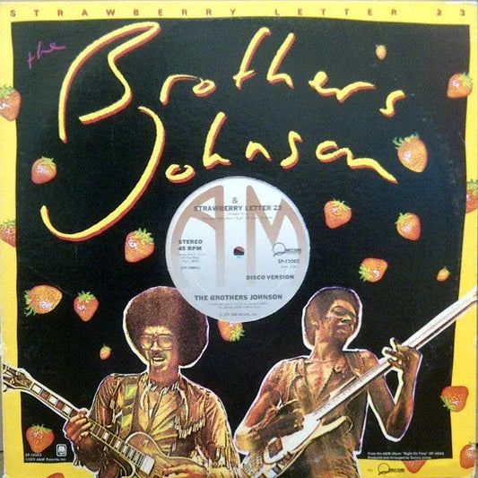 Brothers Johnson : Strawberry Letter 23 (Disco Version) / Get The Funk Out Ma Face (Disco Version) (12", Ltd, Red)