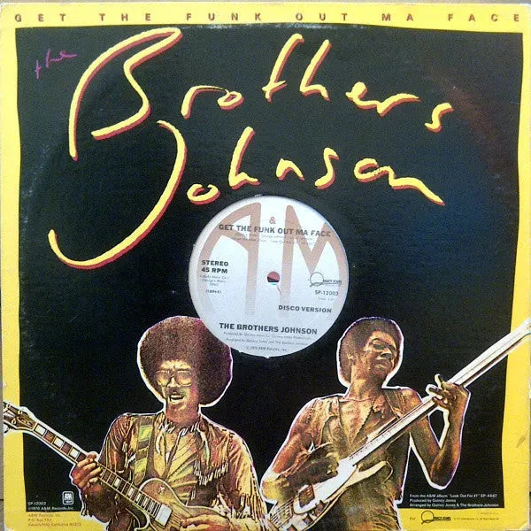 Brothers Johnson : Strawberry Letter 23 (Disco Version) / Get The Funk Out Ma Face (Disco Version) (12", Ltd, Red)