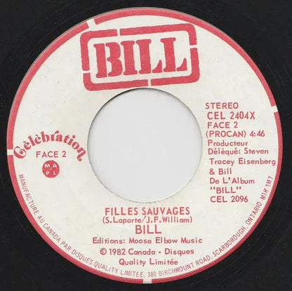 Bill (26) : As-Tu Du Feu? (7", Single)