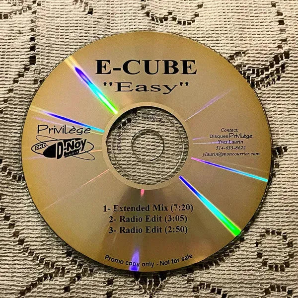 E-Cube : Easy (CDr, Promo)