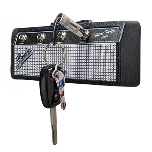 Vibe Geeks Fender Jack Key Storage Rack for Music Lovers-0