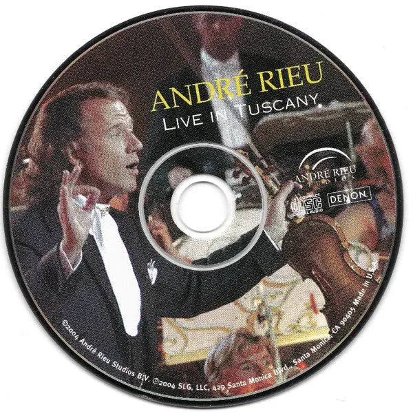 André Rieu : Live In Tuscany (CD, Album)