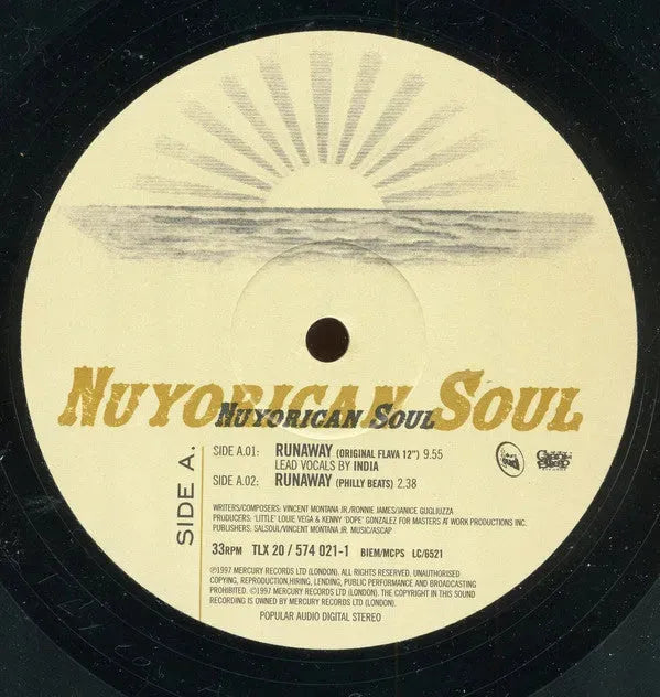 Nuyorican Soul Featuring India : Runaway (12")