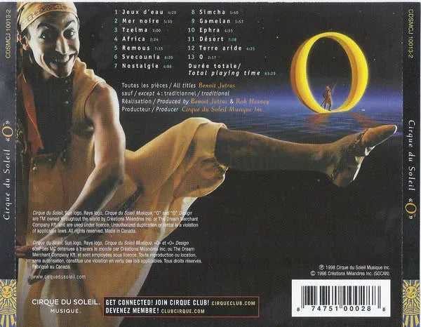 Cirque Du Soleil : O (CD, Album)