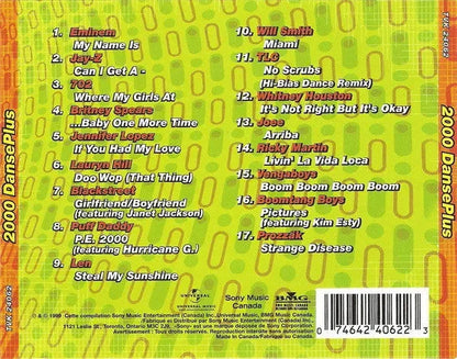 Various : DansePlus 2000 (CD, Comp, Mixed)