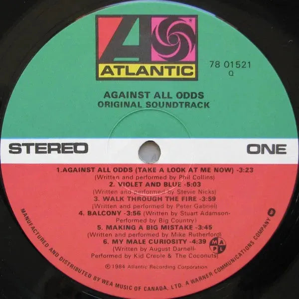 Various : Against All Odds (LP, Album)