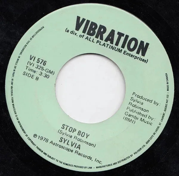 Sylvia Robinson : Automatic Lover (7")