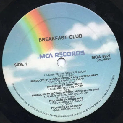 Breakfast Club : Breakfast Club (LP, Album)