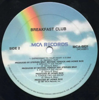 Breakfast Club : Breakfast Club (LP, Album)