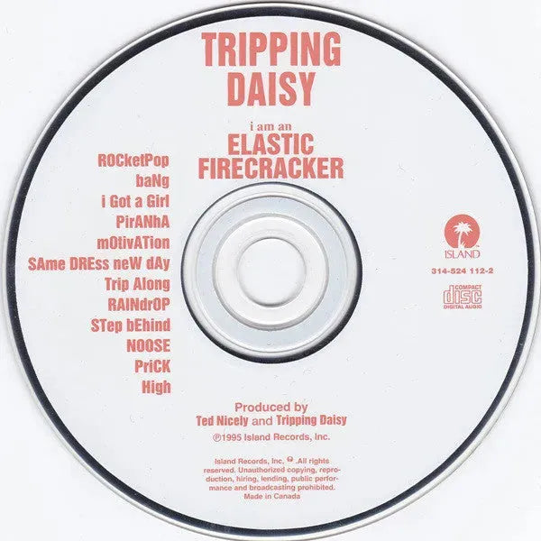 Tripping Daisy : I Am An Elastic Firecracker (CD, Album)