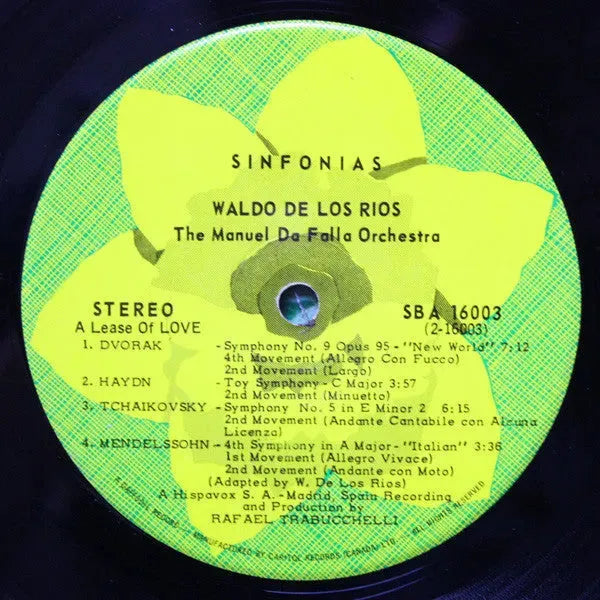 Waldo De Los Rios : Sinfonias (LP)