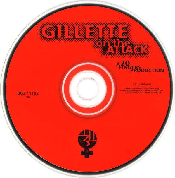 Gillette : On The Attack (CD, Album, Club)